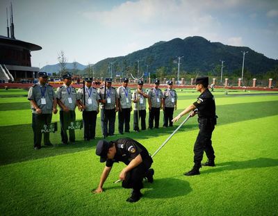 安徽寧國特警開展學前校園保安技能培訓，筑牢校園安全第一道防線